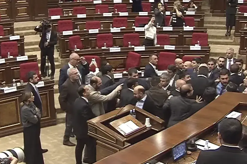 Foto: Reprodução/Parlamento Armeno